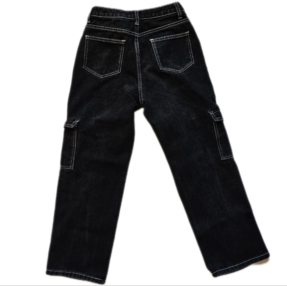 Black cargo jeans - Picture 2 of 7